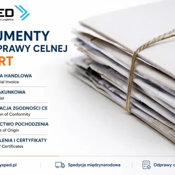 Deklaracja CE, dokumenty do odprawy