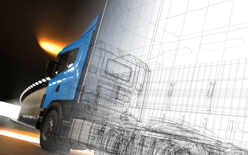 Odprawa celna importowa. skanowanie