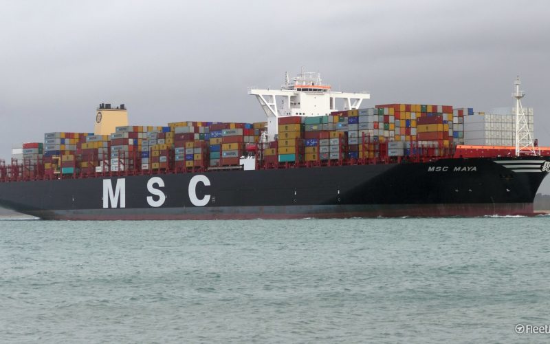 kontenerowiec msc-maya